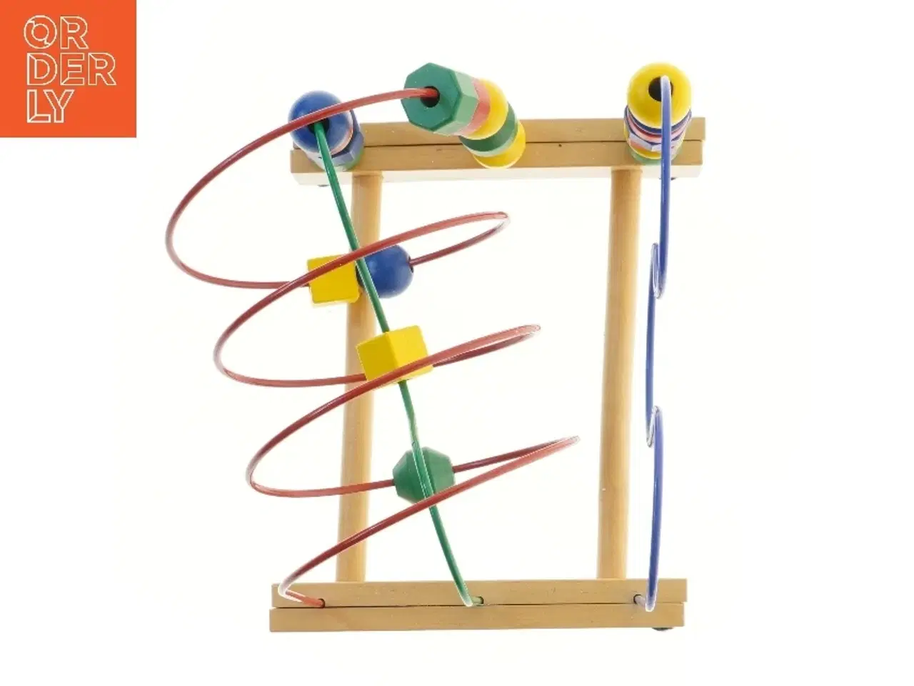 Billede 2 - Perlespiral træ legetøj (str. 31x25x22 cm)