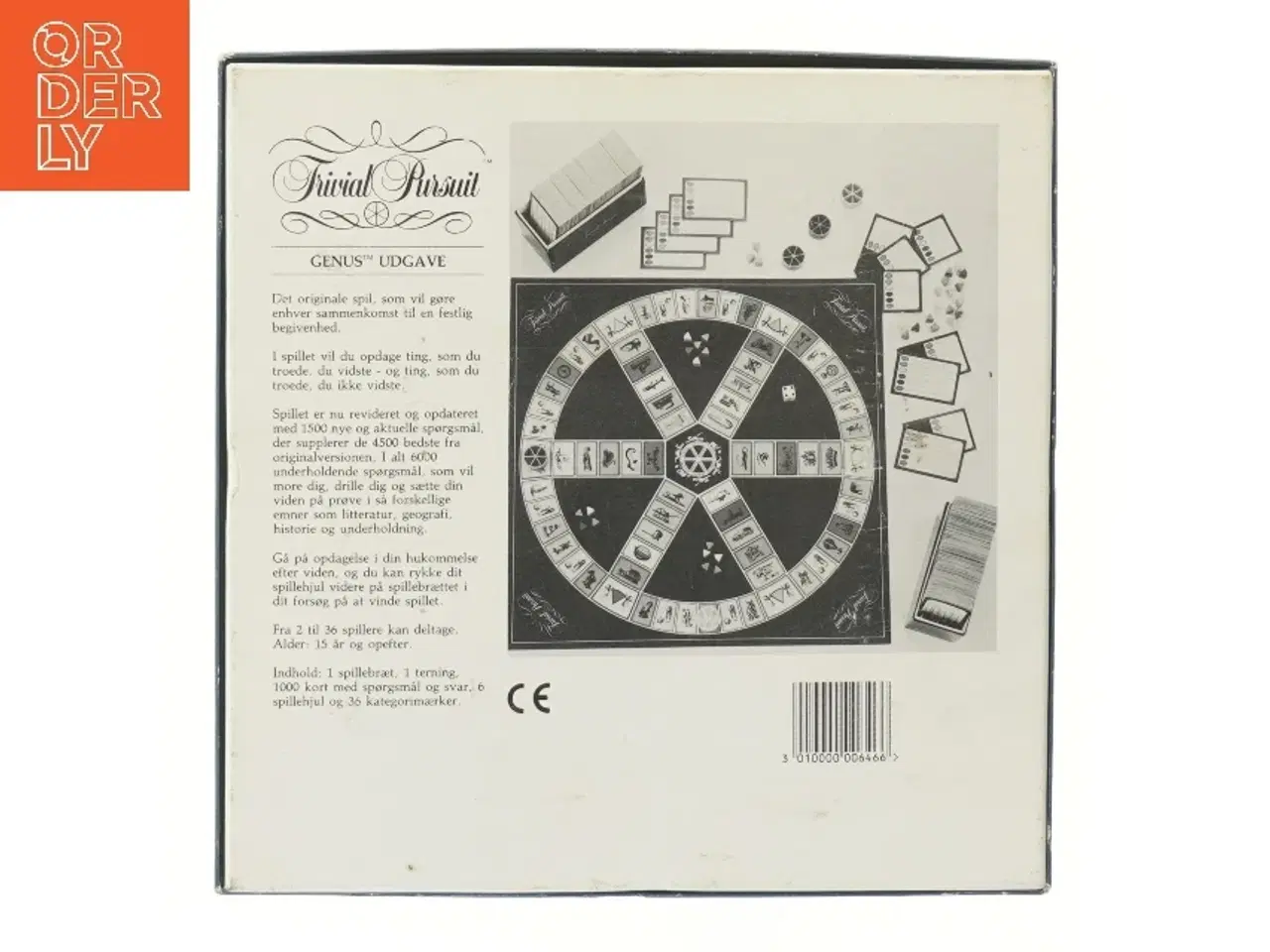 Billede 2 - Trivial Pursuit Mastergame Genus Udgave fra Trivial Pursuit (str. 27x27 cm)