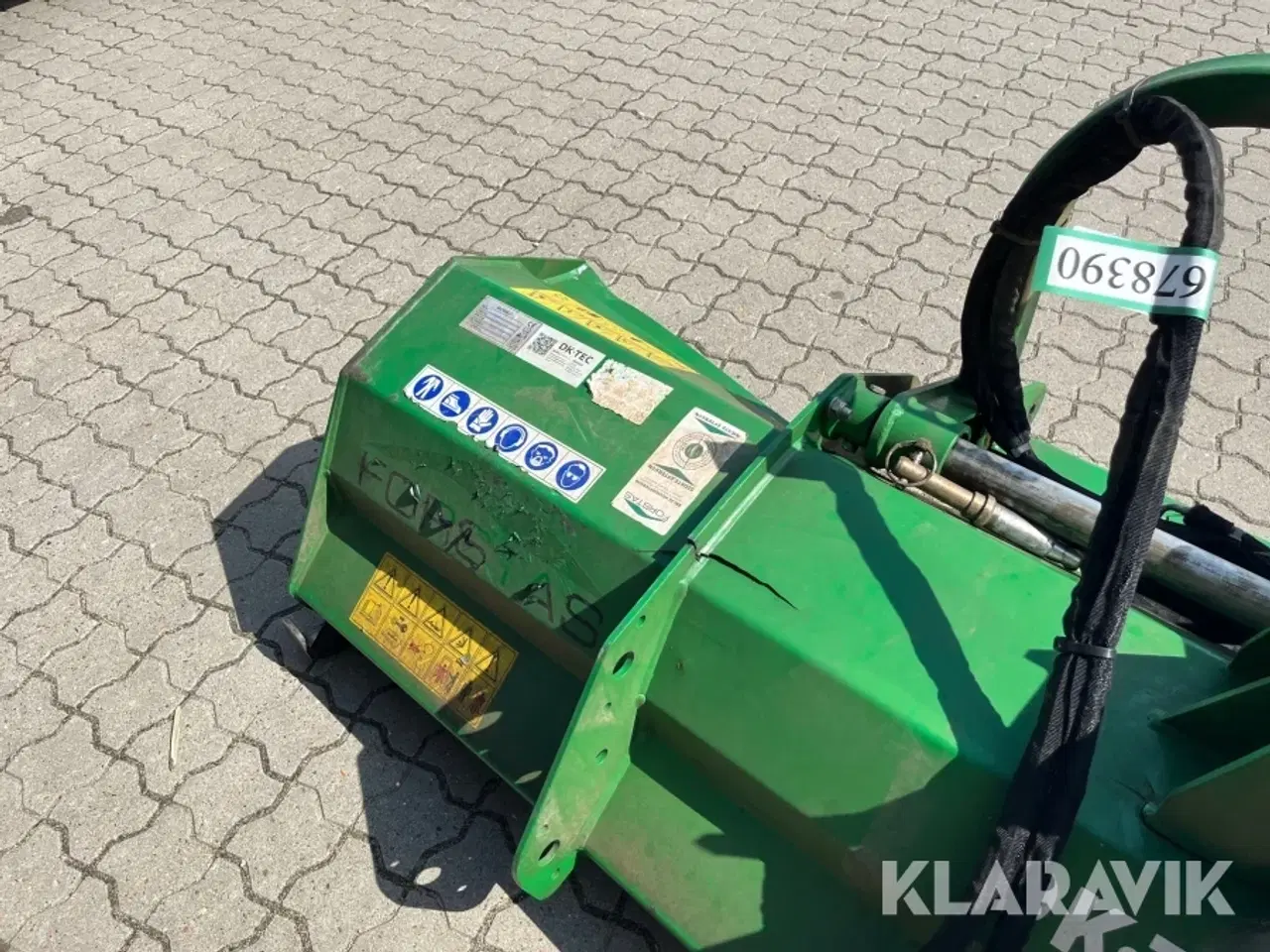 Billede 6 - Slagleklipper Dk-Tec Fefront 175