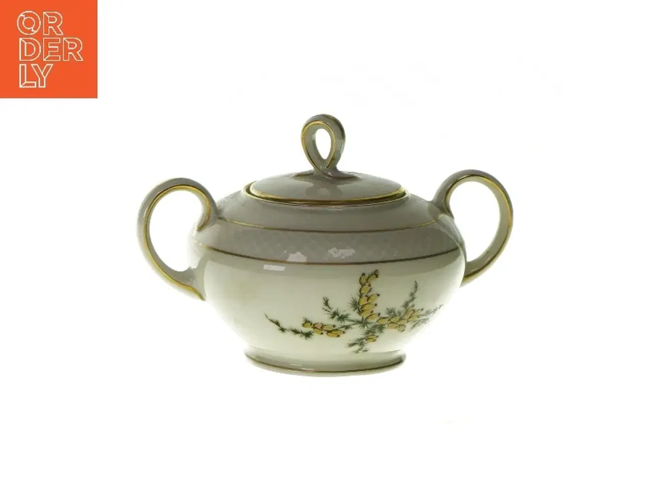 Billede 1 - Skål med låg fra W.J.S (str. HØ 11x11 cm)