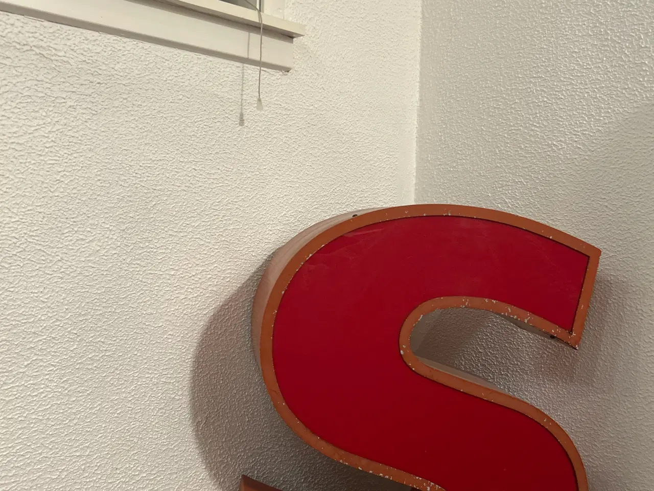 Billede 3 - Facadeskilt, vintage “S”