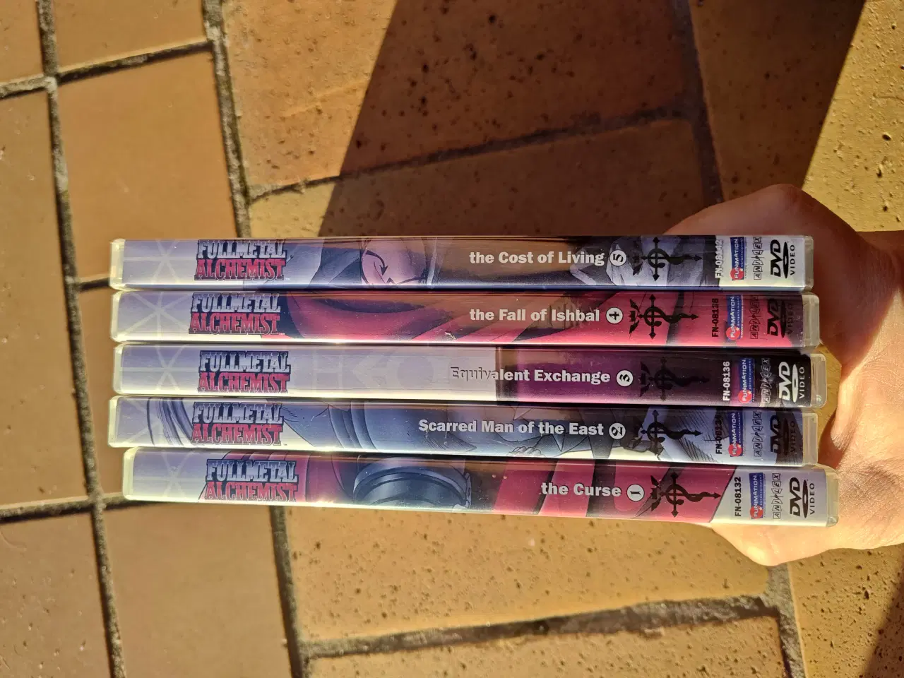 Billede 2 - Fullmetal Alchemist 1-5 DVD Full Metal