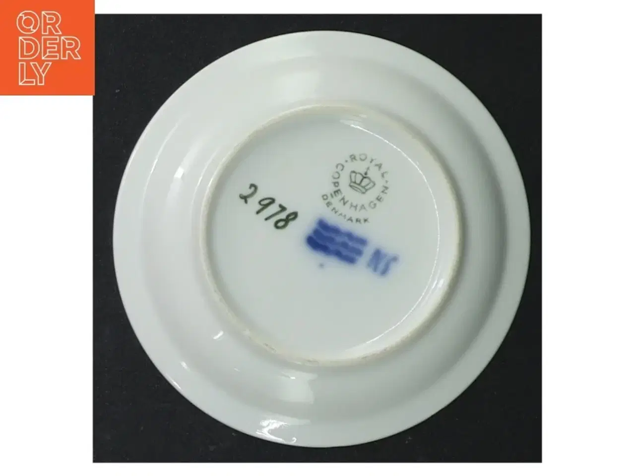Billede 2 - Tallerken/platte fra Royal Copenhagen (str. Ø 9,5 cm)
