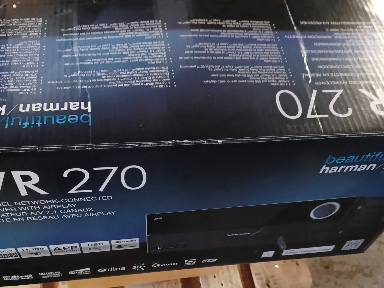 Billede 1 - Harmon&kardon Avr 270 sourround Reciever 