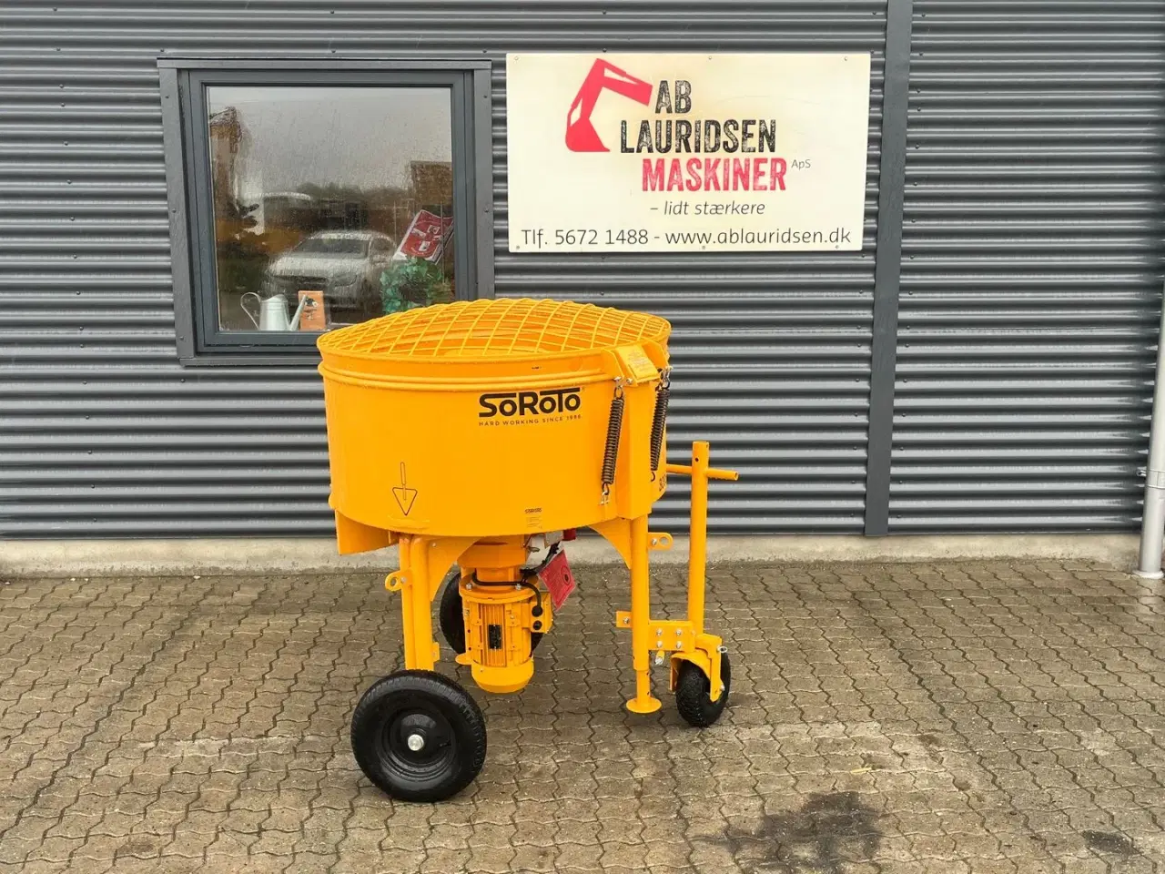 Billede 1 - Soroto Betonblander 300l Tvangsblander NY