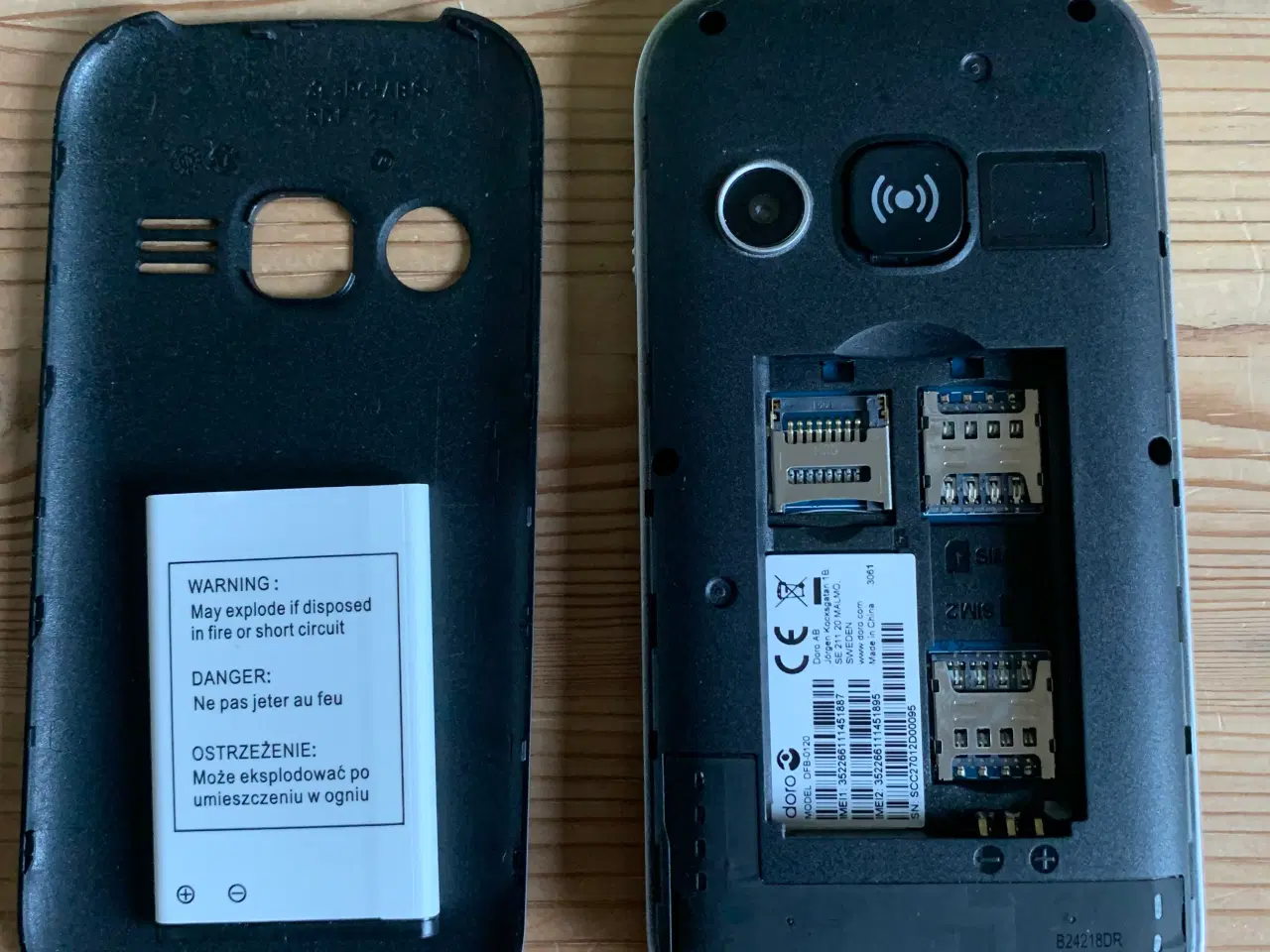 Billede 6 - Doro 1362 mobiltelefon - begrænset brugt