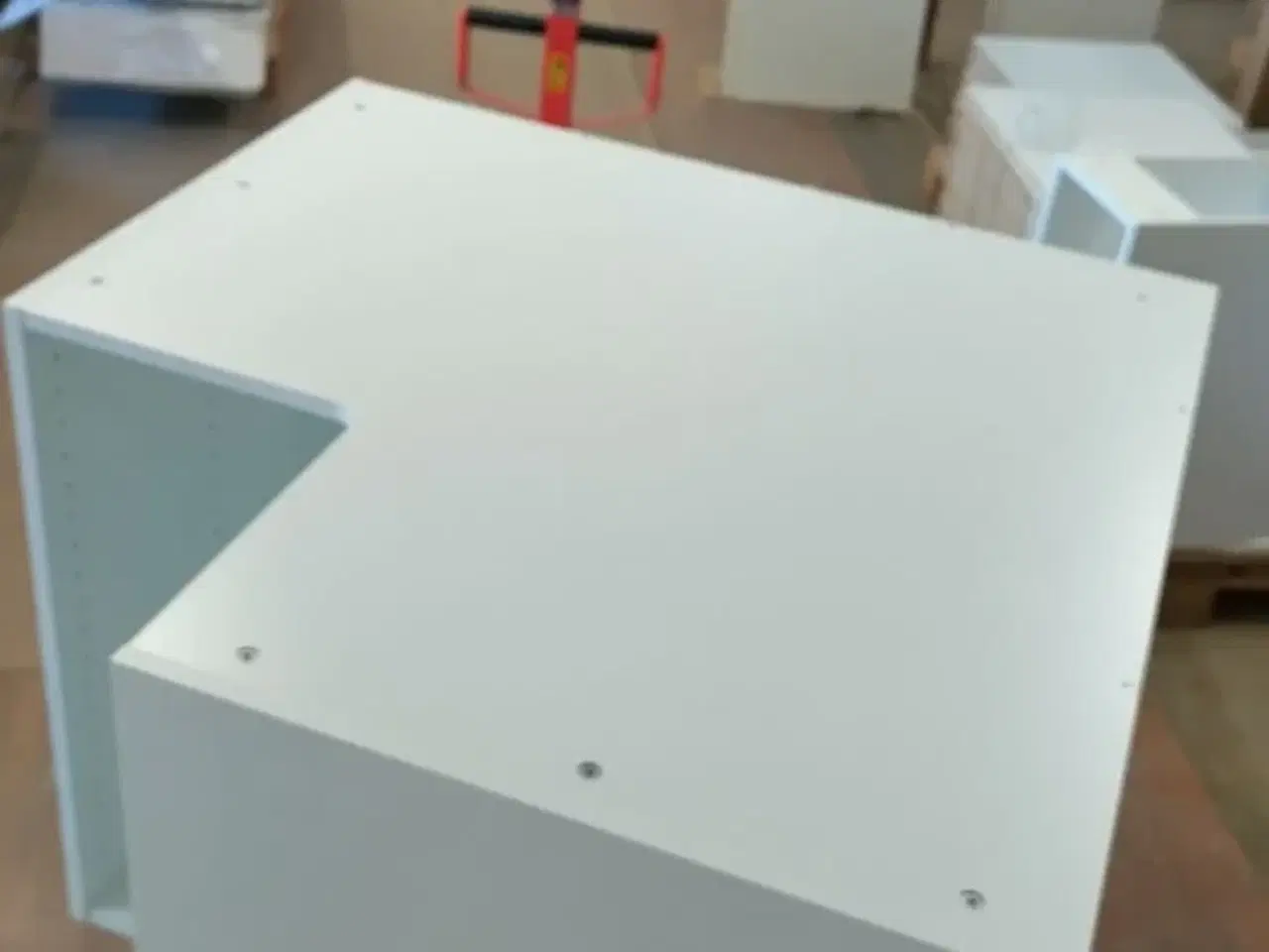 Billede 5 - 1 stk. Usamlet hjørneunderskab m/2 karruseller.