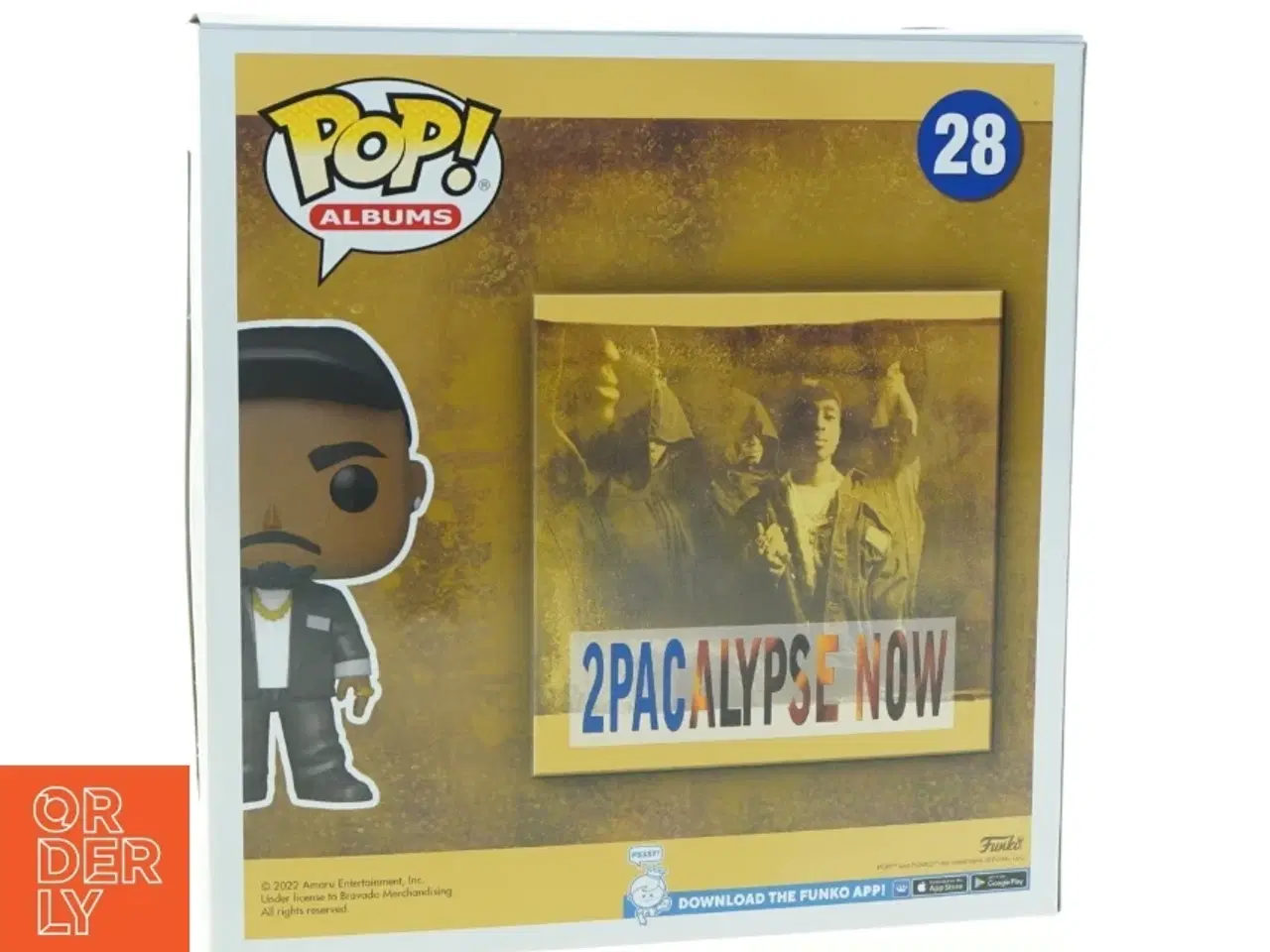 Billede 1 - Funko Pop! Albums: Tupac Shakur - 2Pacalypse Now Samleobjekt fra Funko (str. 22 x 23 cm)