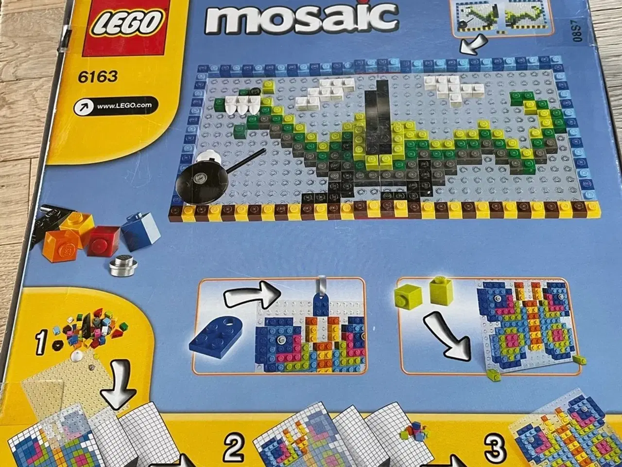 Billede 1 - Lego mosaik fra 4 år 