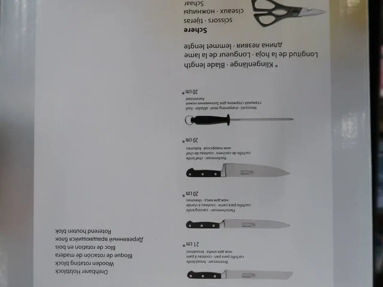 Billede 3 - Knivblok med knive KOCH SYSTEMSE Premium Rotating