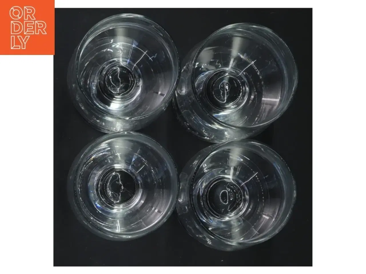 Billede 3 - Sæt med 4 glas (str. Ø 6,5x13,5 cm)
