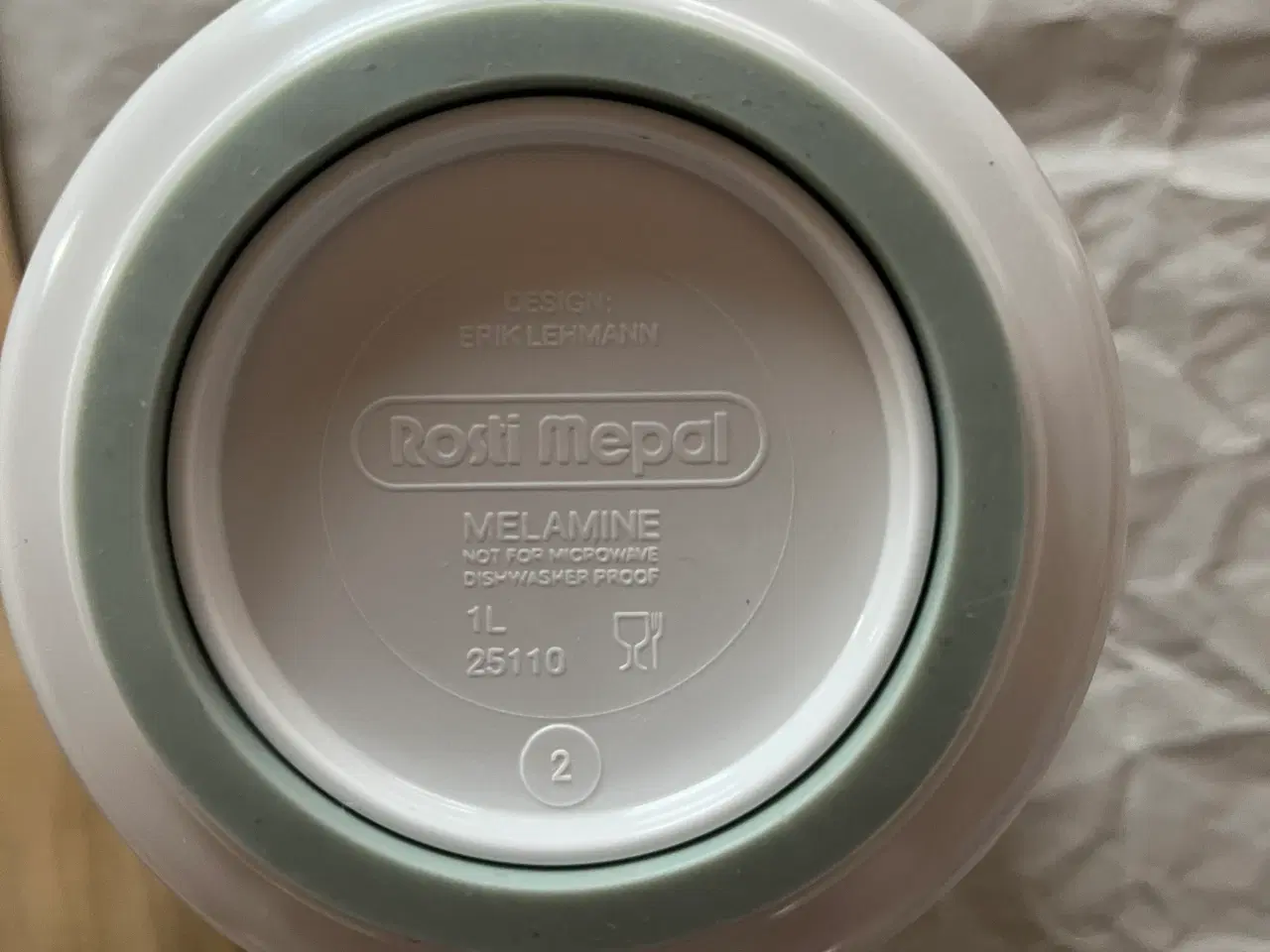 Billede 4 - Røreskål + træbestik