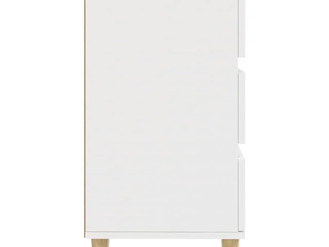 Billede 8 - Skænk 60x35x70 cm konstrueret træ hvid