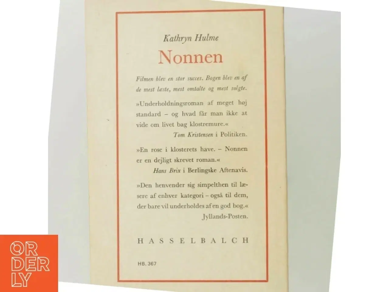 Billede 6 - Nonnen af Kathryn Hulme fra Hasselbalch