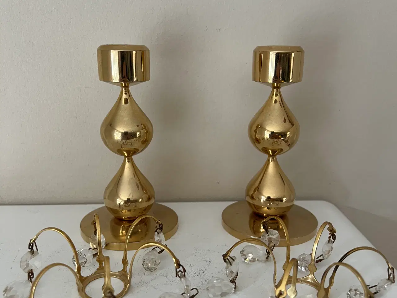 Billede 2 - Asmussen dråbestager belagt med 24 karat guld