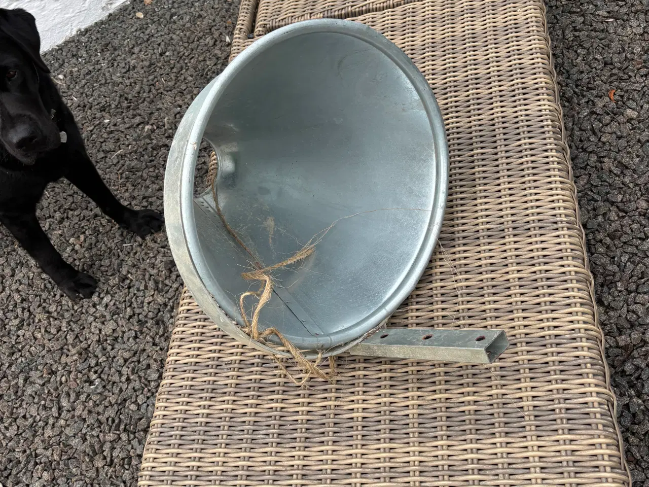 Billede 2 - Galvaniseret slagtetragt til kalkun/høns sælges. 