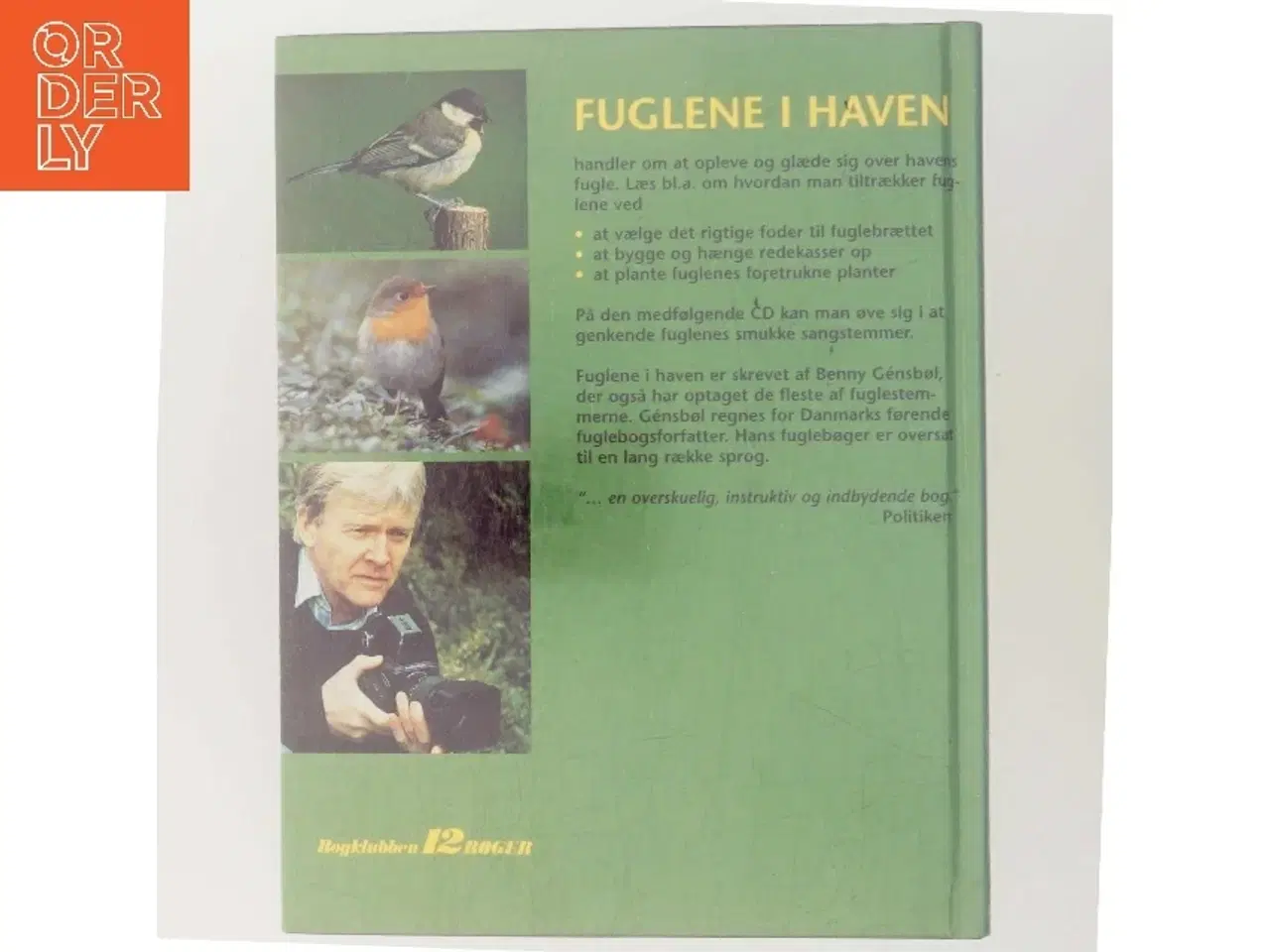 Billede 3 - Fuglene i haven af Benny Génsbøl (Bog)