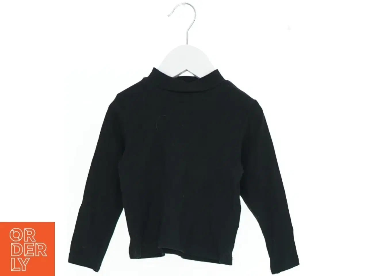 Billede 1 - Langærmet sort bluse fra H&M (str. 92)
