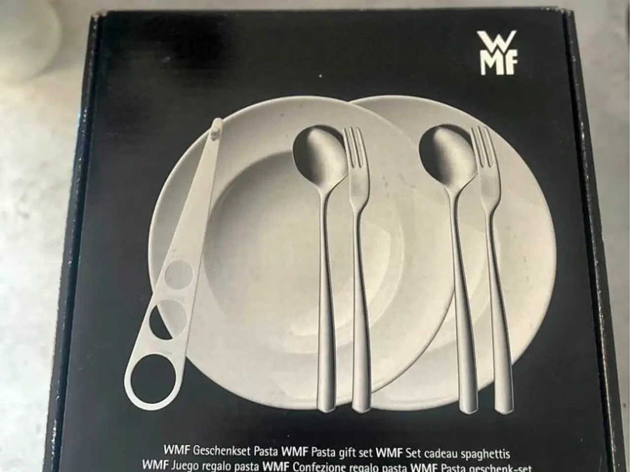 Billede 1 - WMF pasta sæt, bestik og tallerkener
