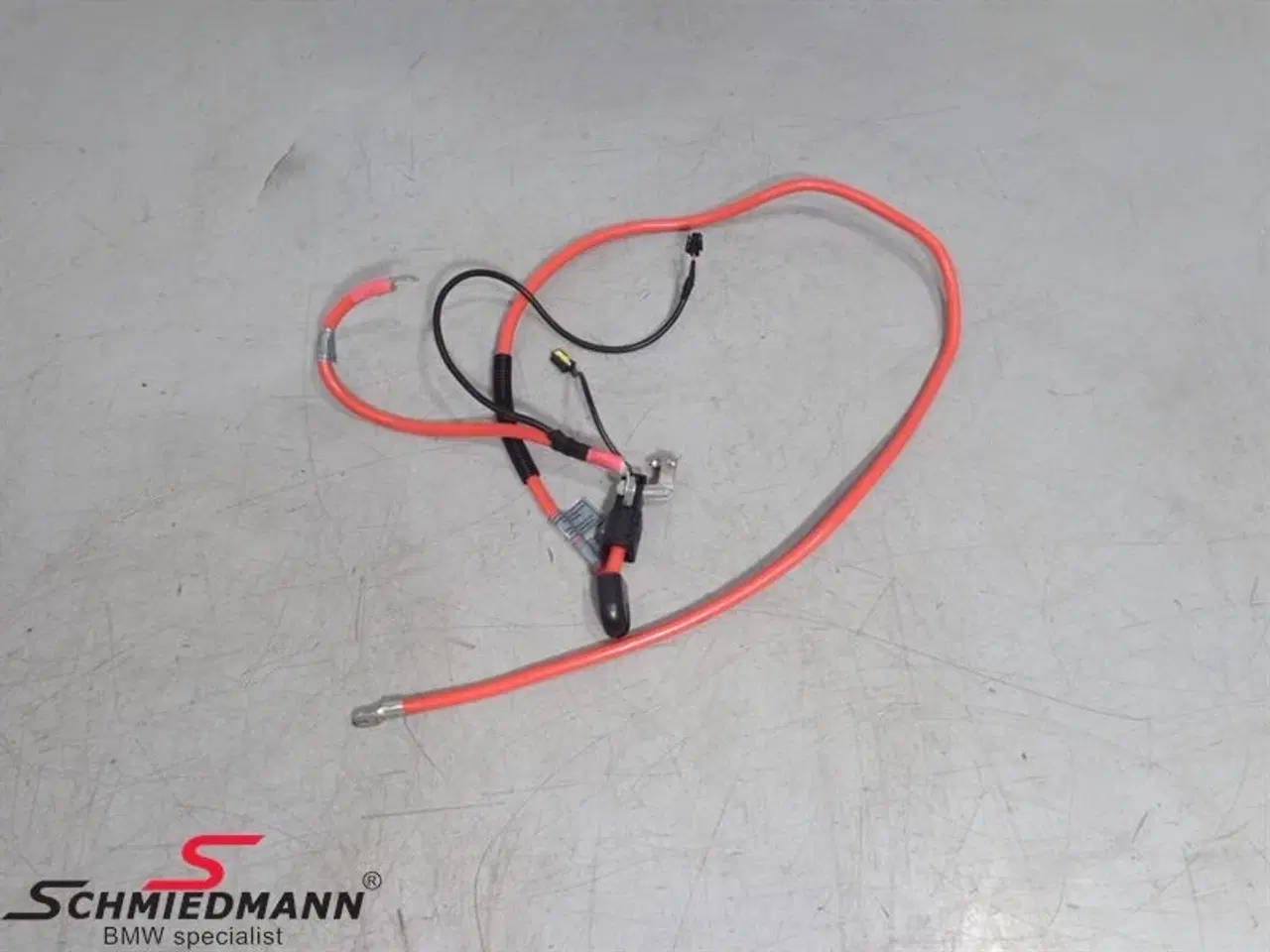 Billede 1 - Batteri plus kabel med airbagpatron B61126929324 BMW E60