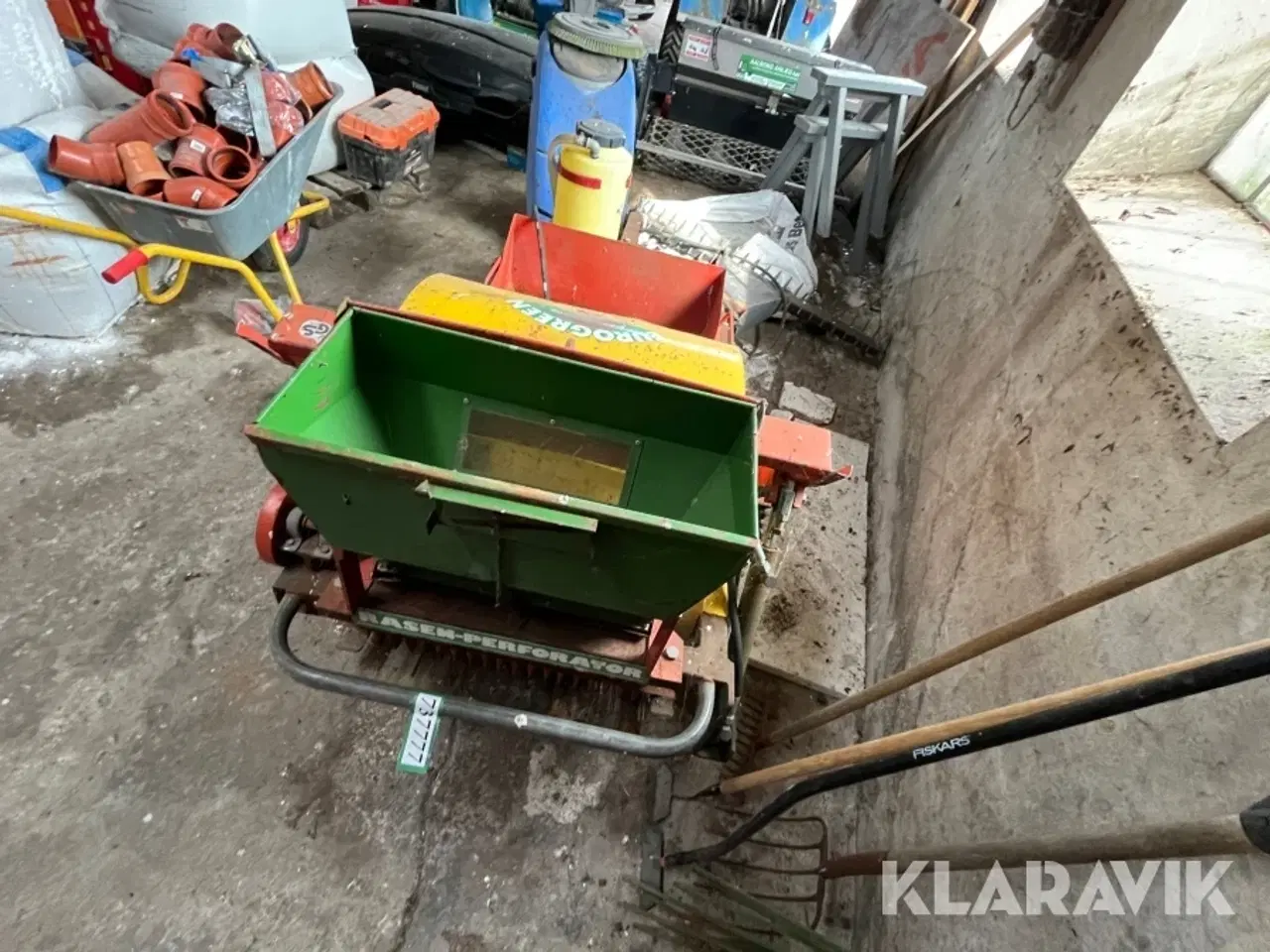 Billede 4 - Propper og såmaskine EUROGREEN