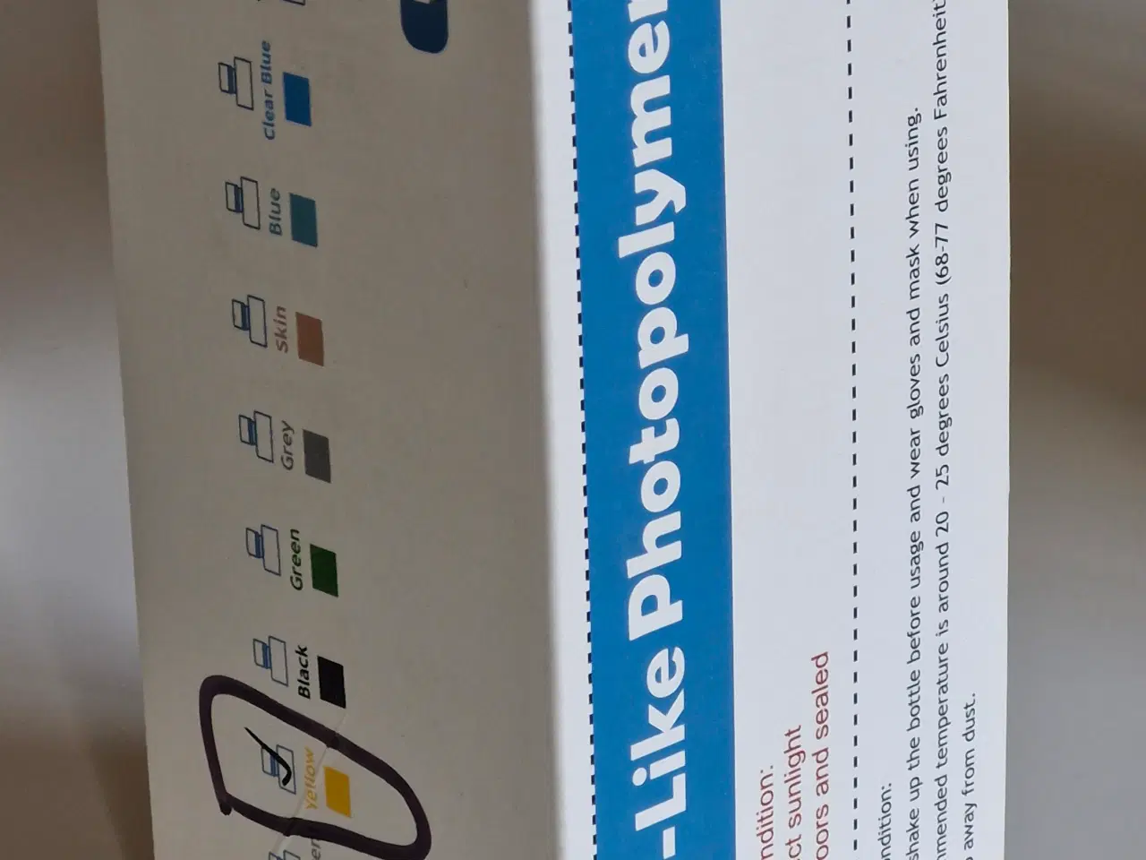 Billede 14 - Resin 3d-printer med rense- og UV-maskine + resin