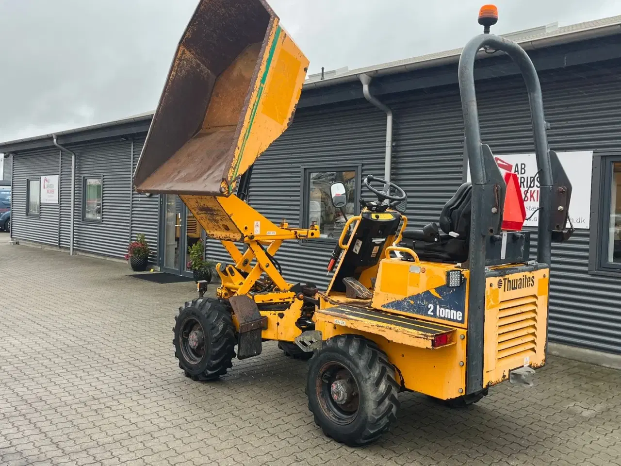 Billede 3 - Thwaites 2 tons 2tons dumper med højtip og sving