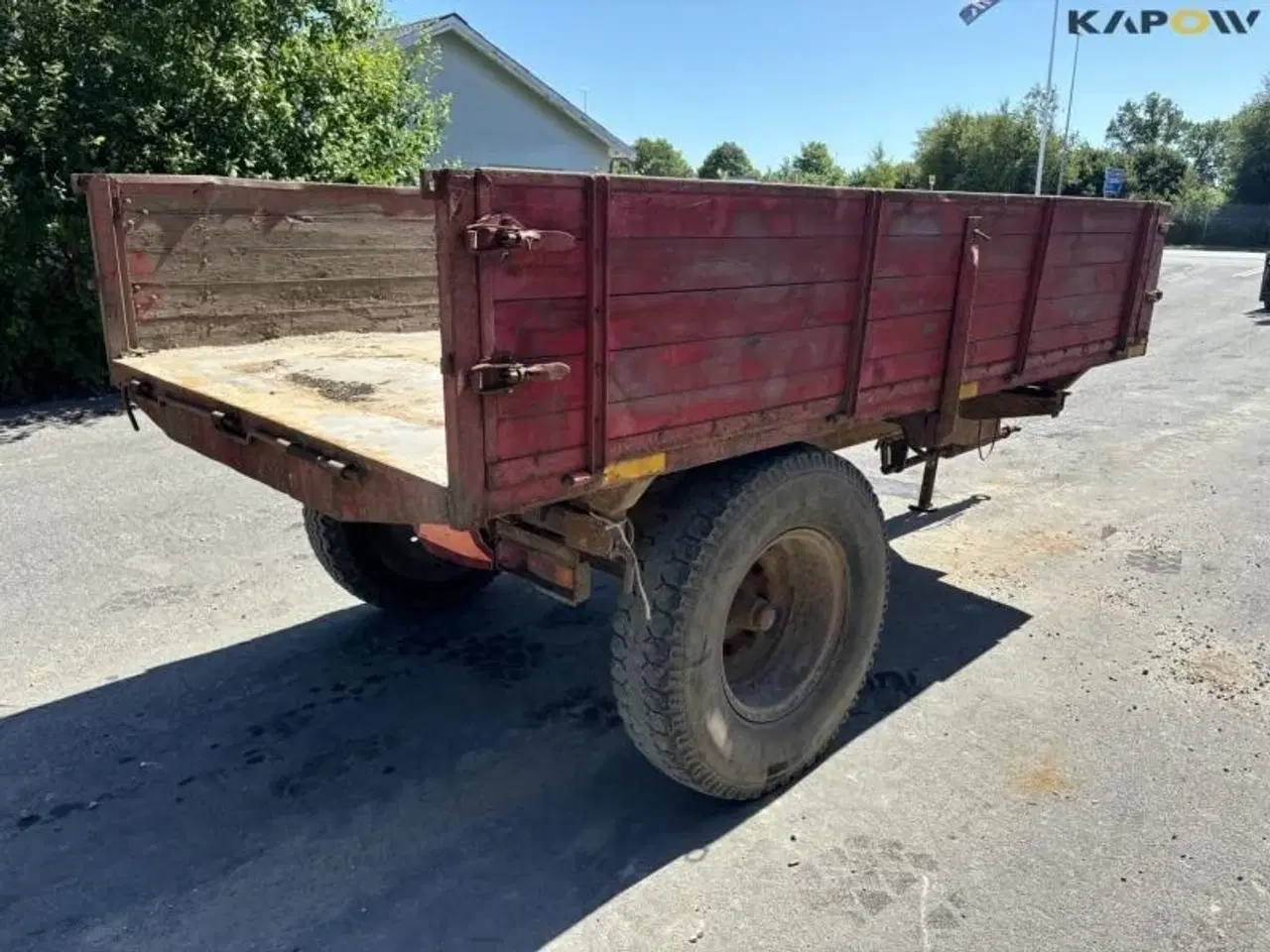 Billede 5 - - - - Tipvogn med hydraulisk bremser