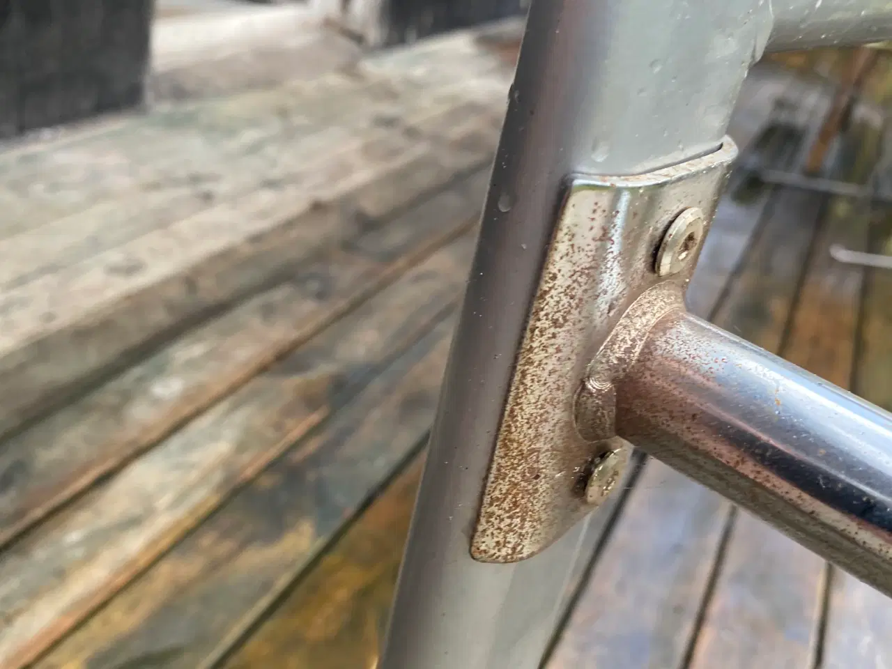Billede 2 - Spisebord glas bordplade