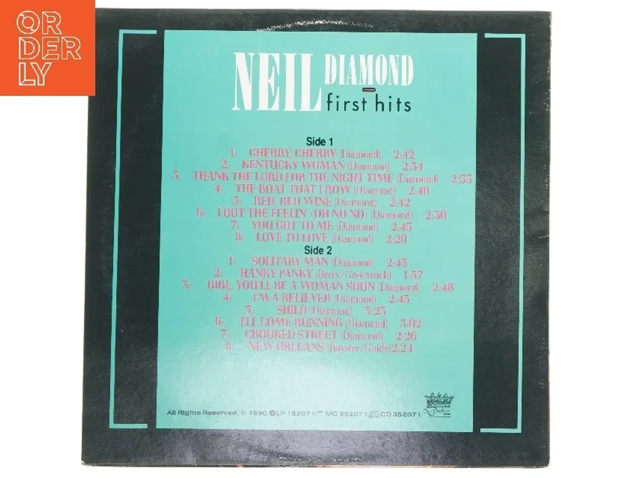 Billede 2 - Neil Diamond &#39;First Hits&#39; LP fra Diamond Records