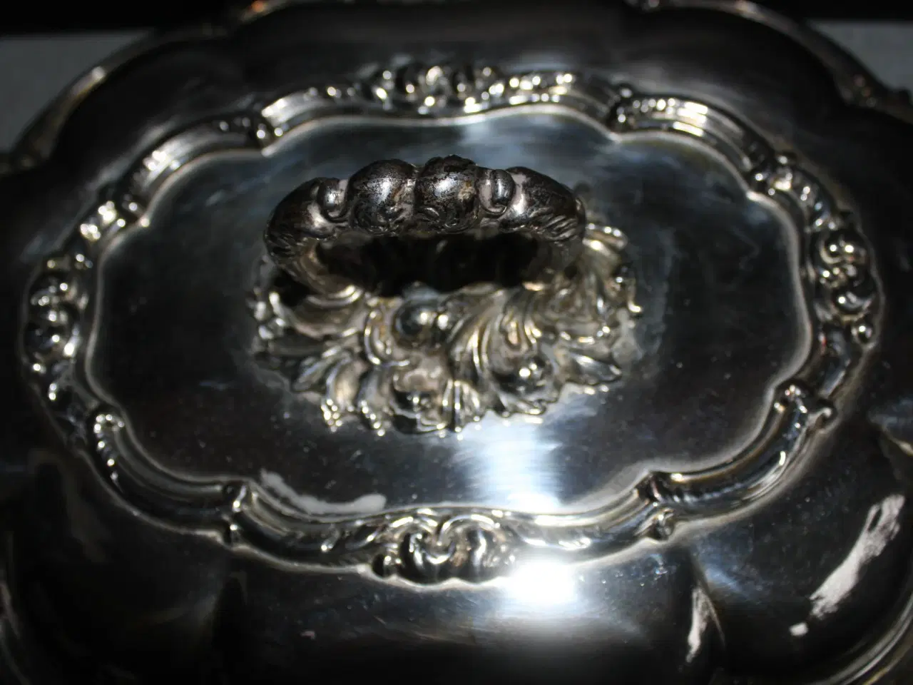 Billede 5 - Lågfad af sølvplet