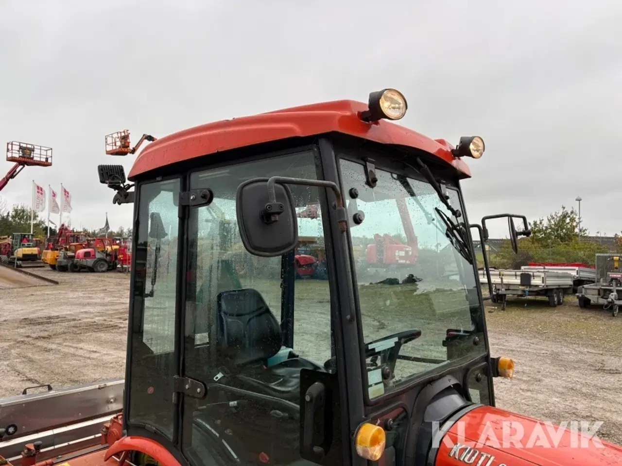 Billede 10 - Traktor m. stennedlægningsfræser Kioti CK22 HST