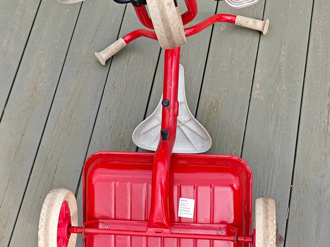 Billede 5 - Winther Børnecykel med lad