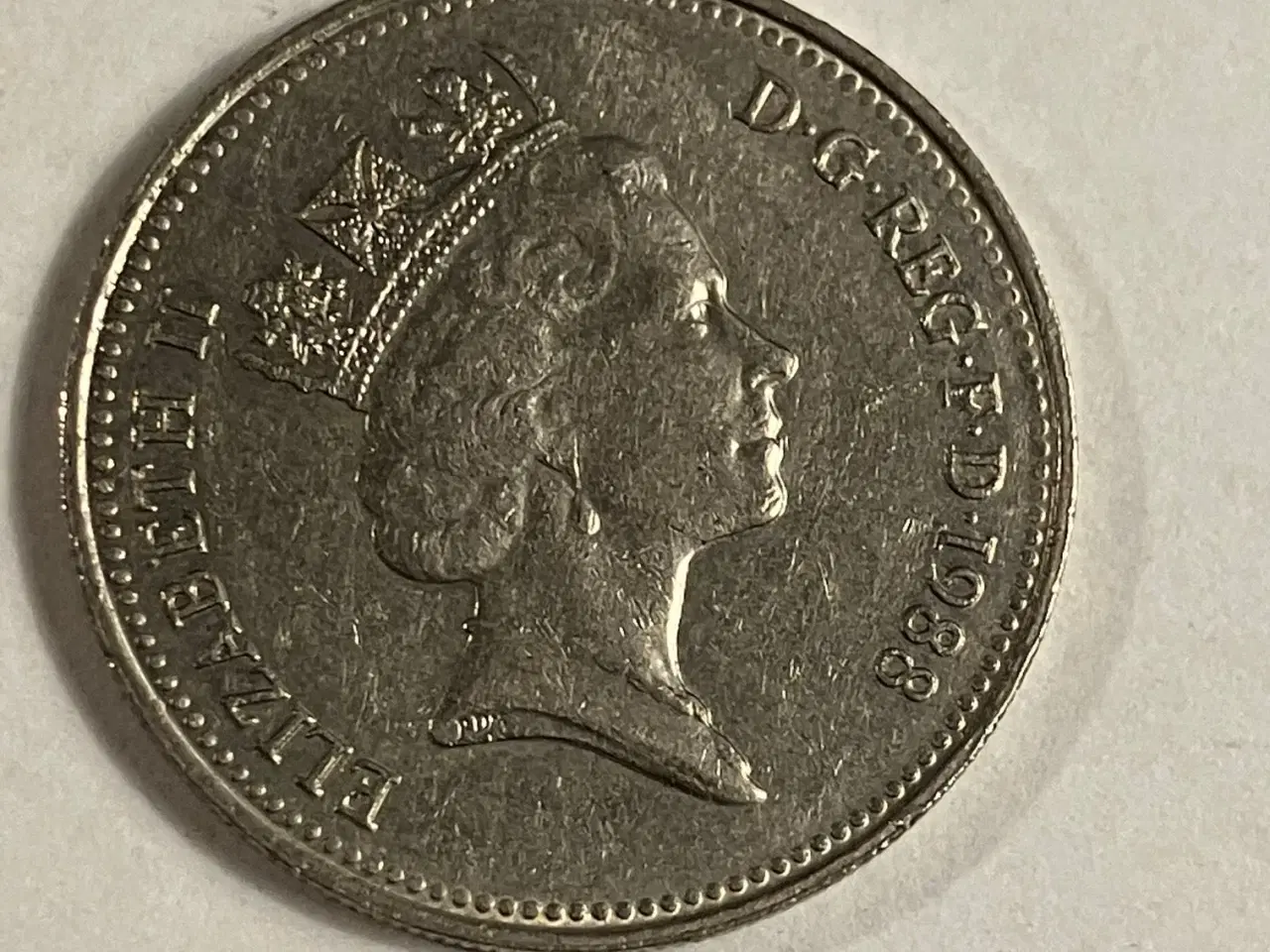 Billede 1 - 5 Pence England 1988
