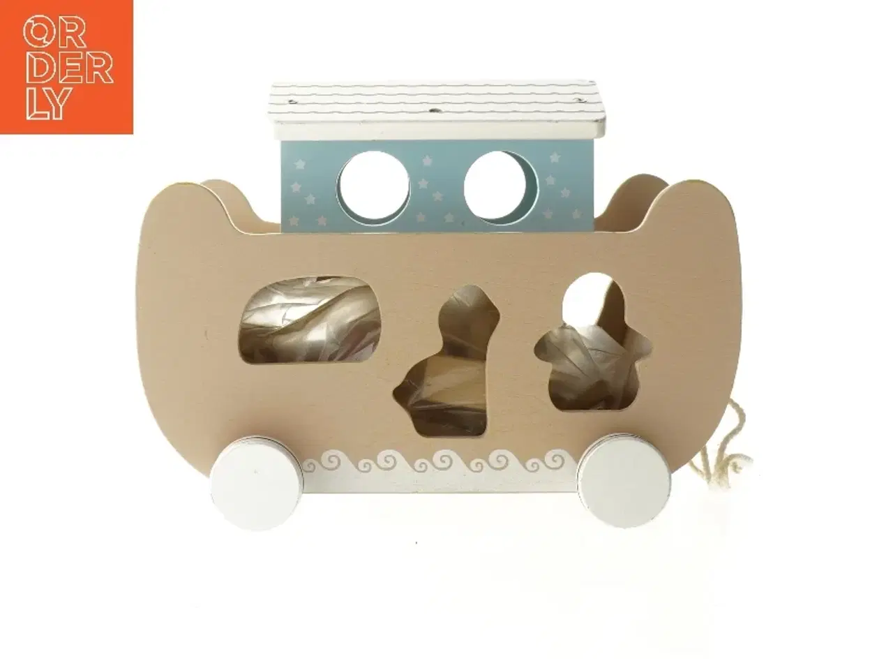 Billede 1 - Træ Noah&#39;s Ark legetøj fra Magni (str. 25x15x20 cm)
