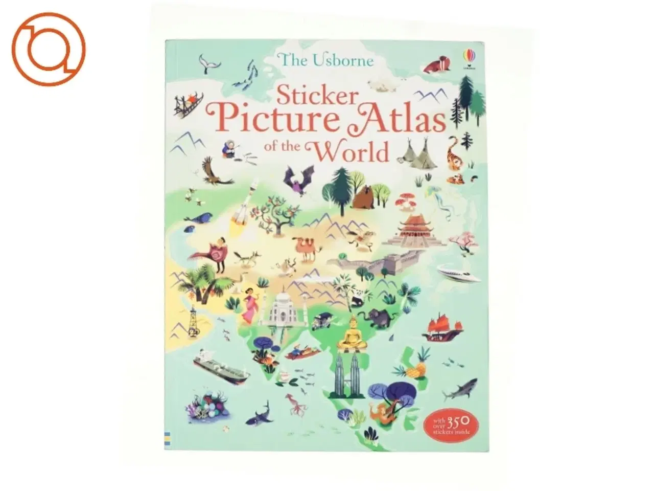 Billede 1 - Sticker Picture Atlas of the World af Sam Lake (Bog)