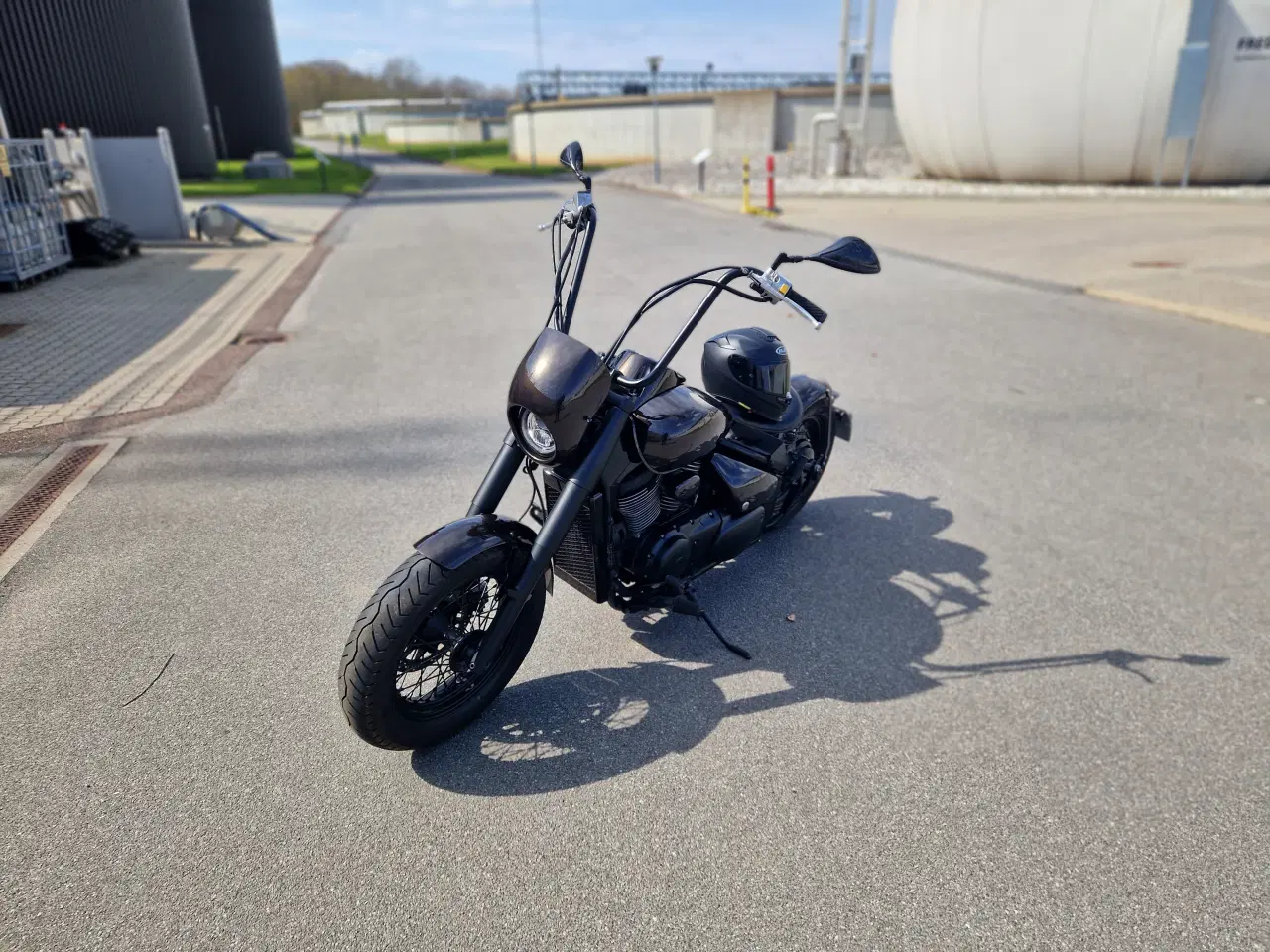 Billede 2 - Suzuki vl800 chop up ombygget 