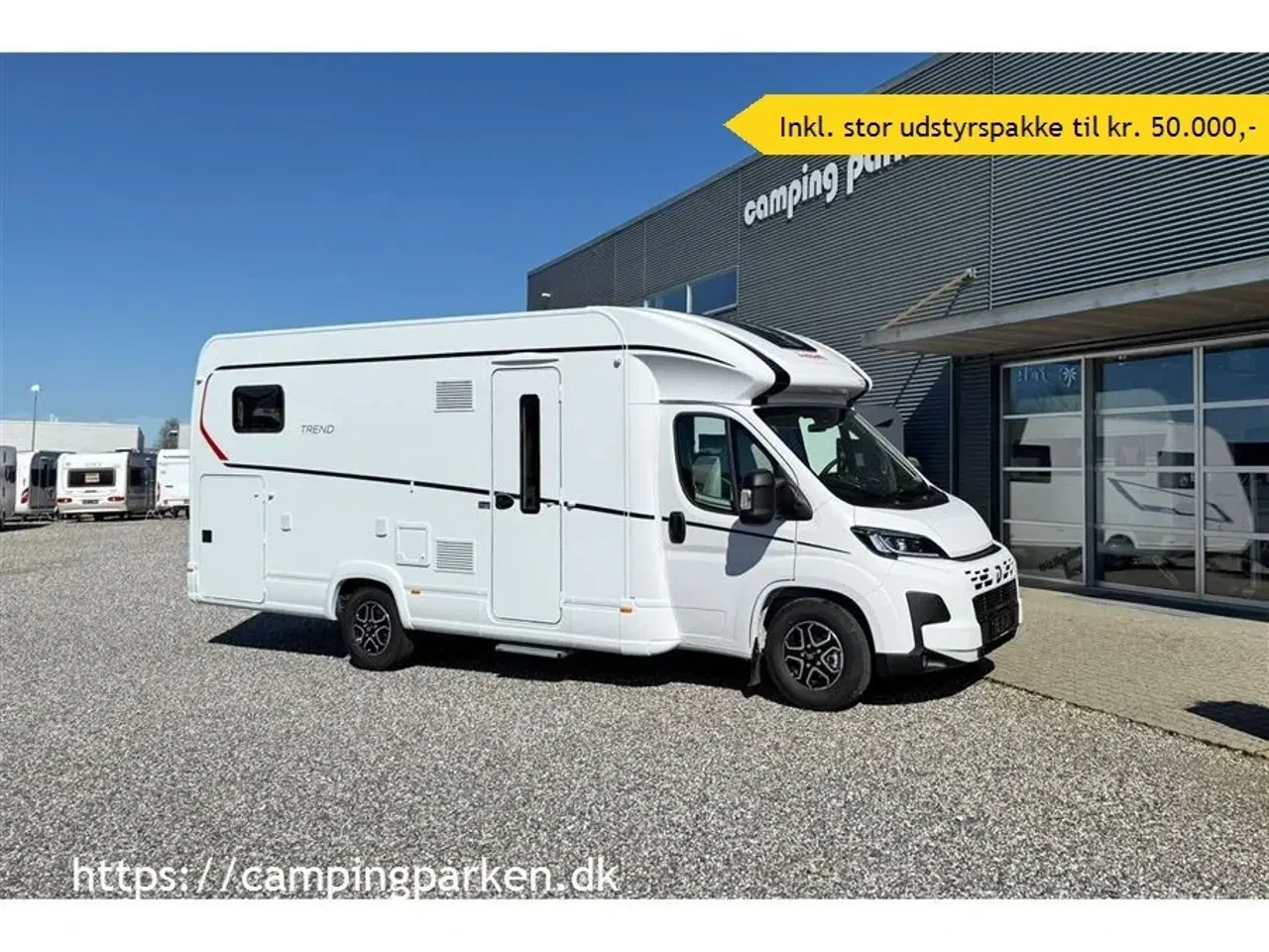 Billede 1 - 2025 - Dethleffs Super flot, nyudviklet Dethleffs Trend, automatgear, enkeltsenge, L-siddegruppe