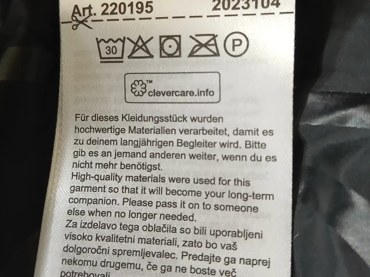 Billede 4 - Lang vest