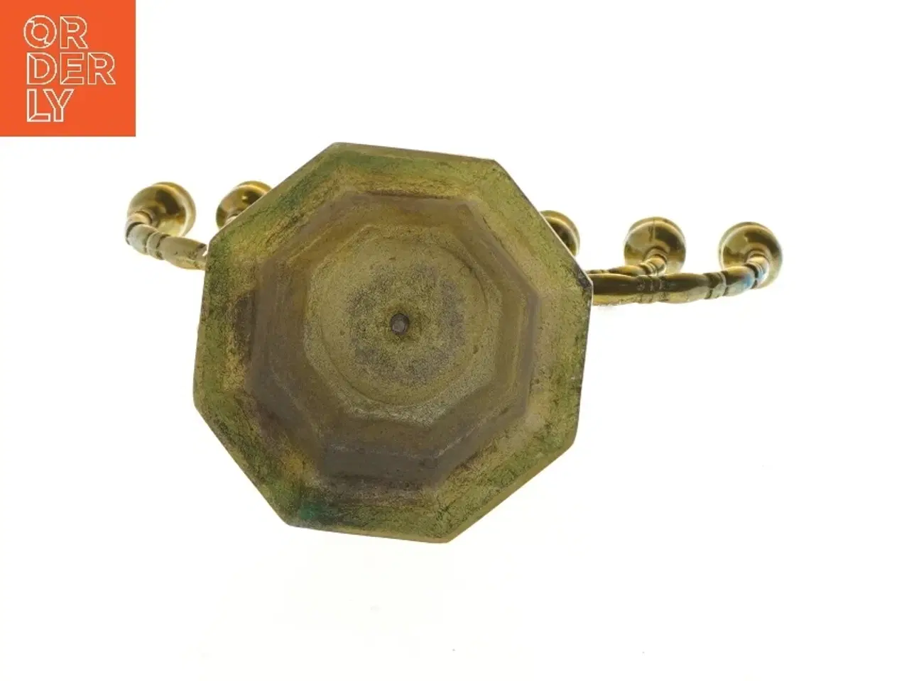 Billede 3 - lysestage 7 armet  (str. 27x28 cm)