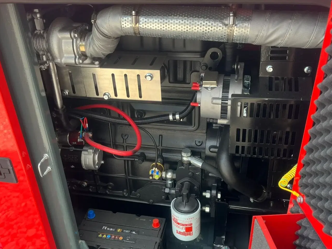 Billede 11 - Bauer GFS-40 ATS, 40 kW/50 kVA Fabriksny generator