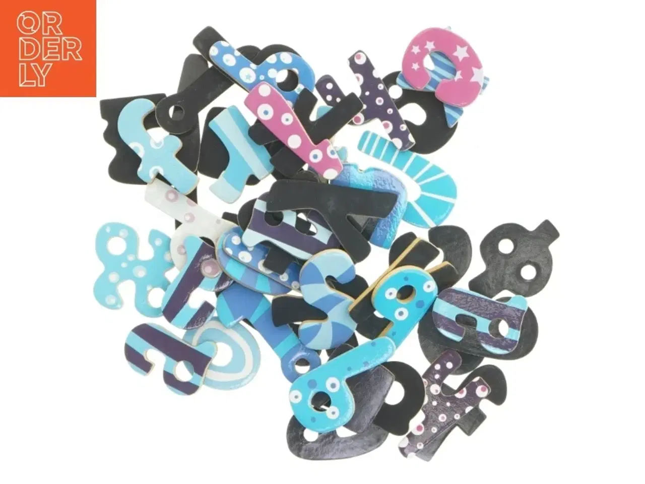 Billede 4 - Magnetiske bogstaver (str. 5 cm)