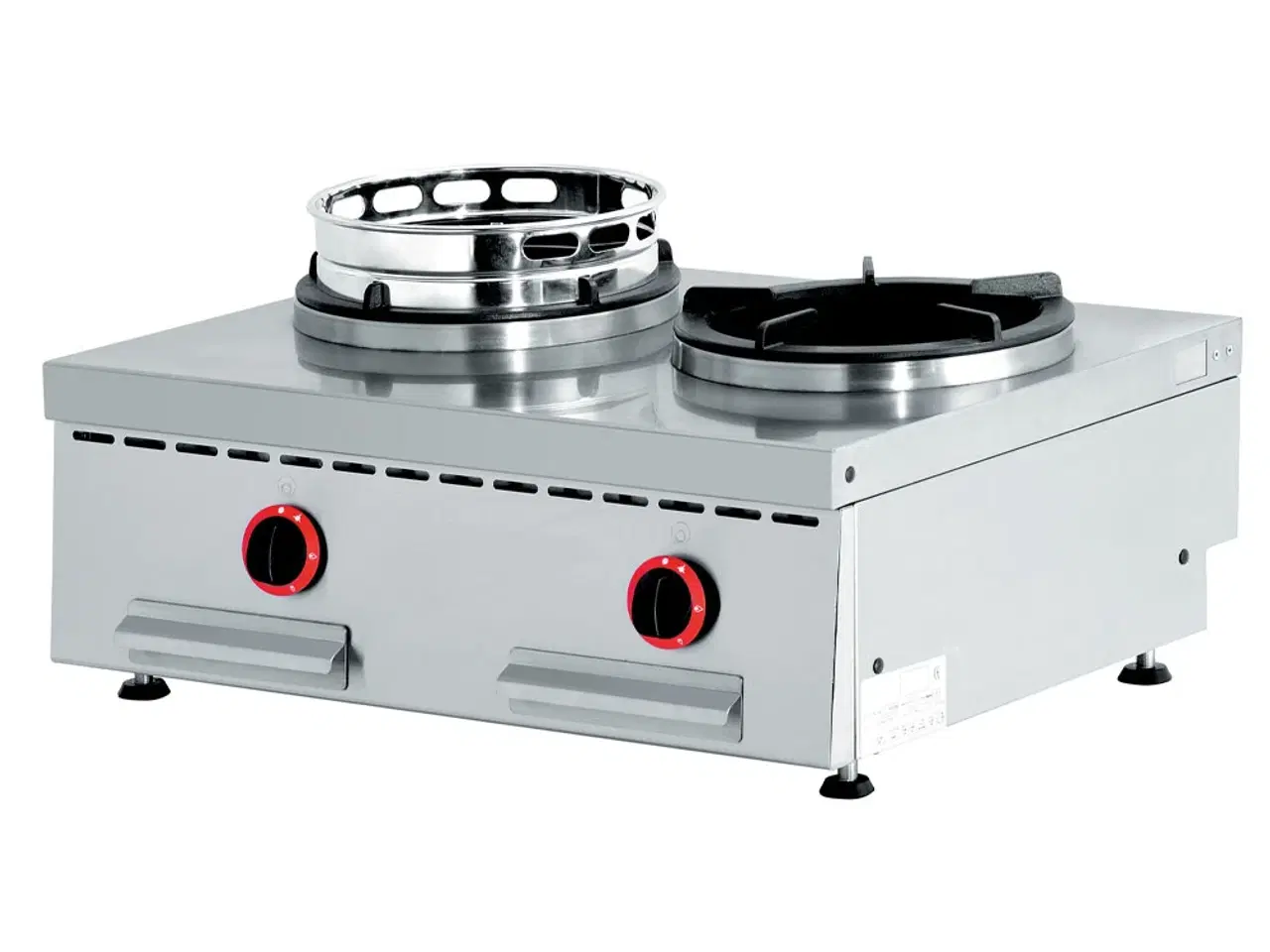 Billede 1 - Dobbelt Gas Wok-brænder (2x 13 kW) – Bordmodel