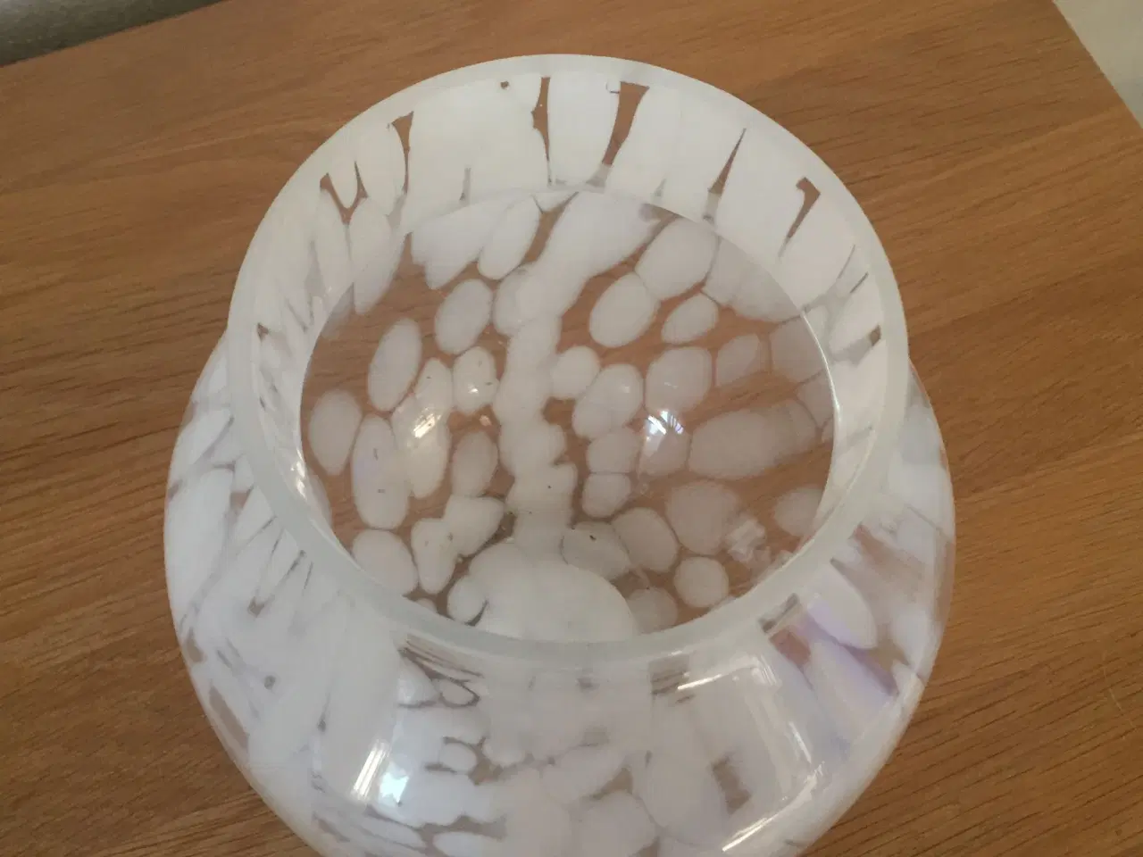 Billede 3 - Stor glas vase med nister