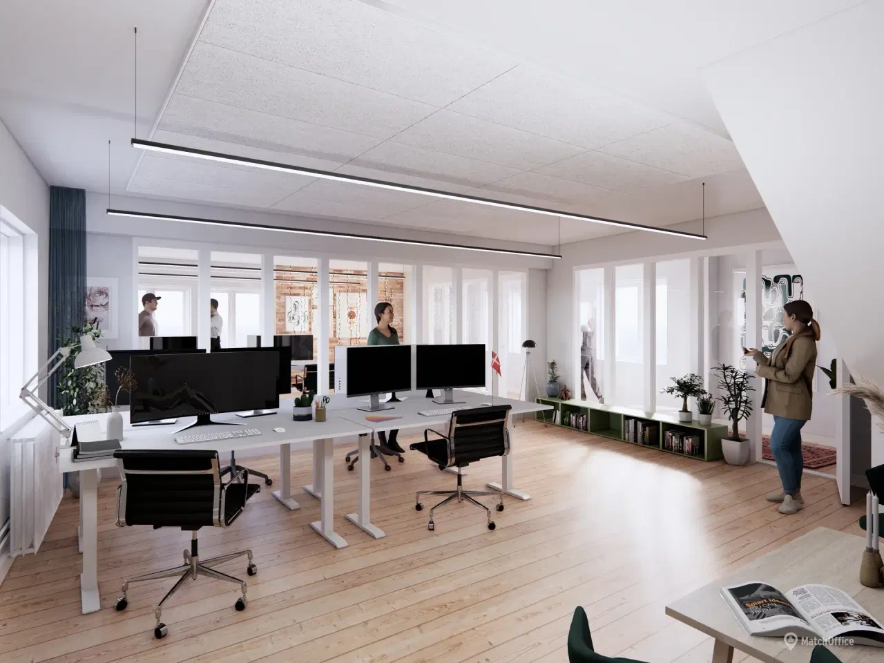 Billede 3 - Stemningsfuldt kontorlejemål i Elvirasminde