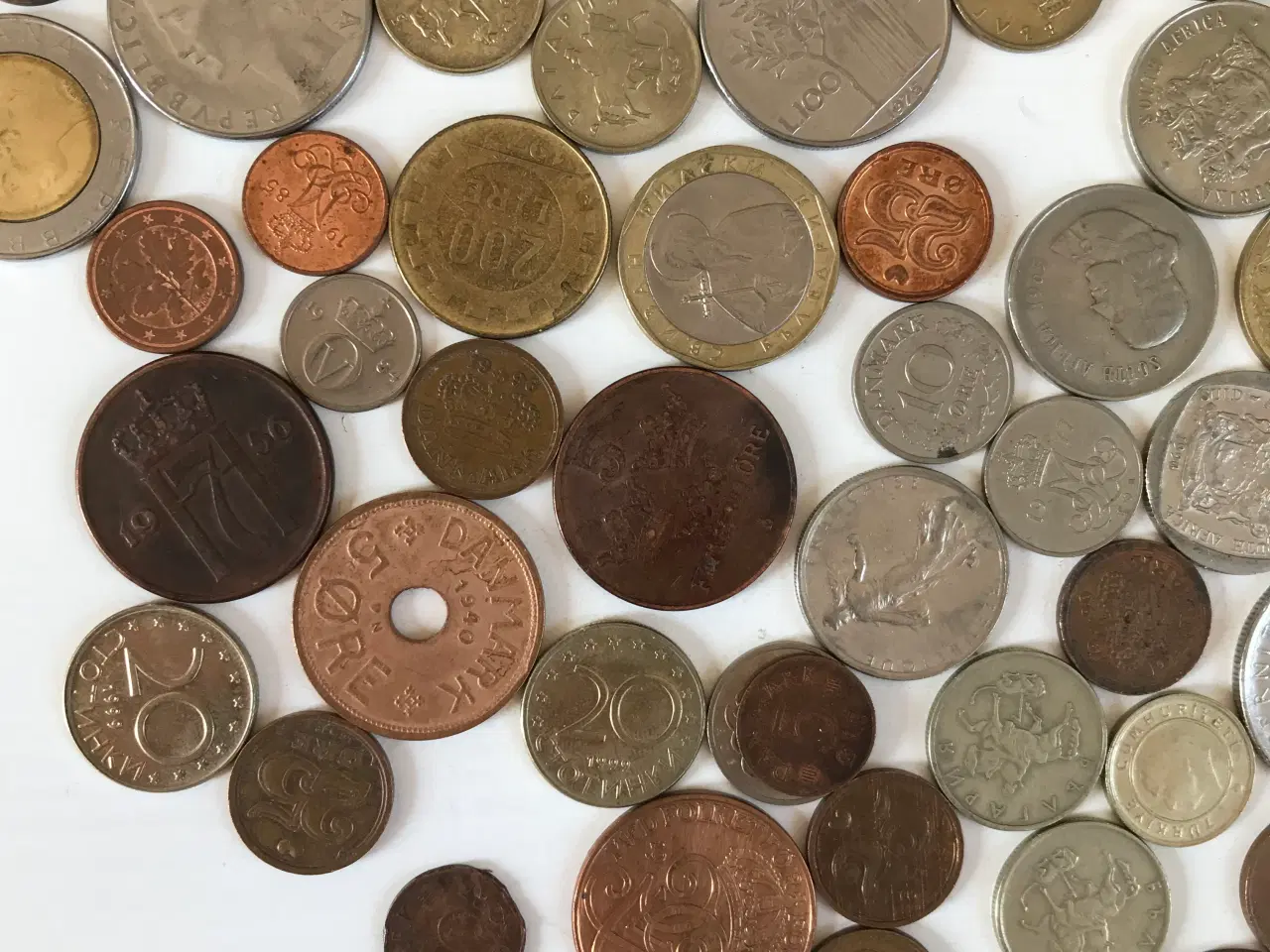 Billede 5 - Blandet mønter forskellige valuta og årgang