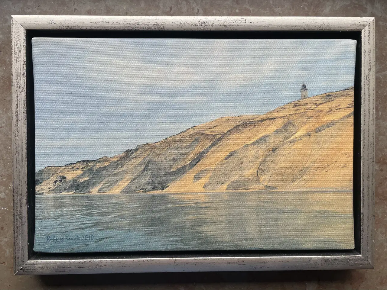 Billede 1 - ‘Rubjerg Knude' Tryk på Lærred !