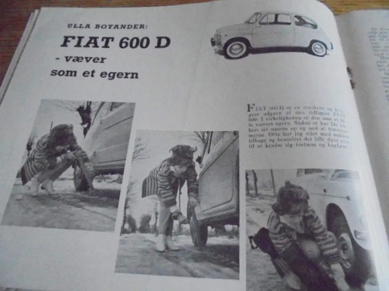 Billede 4 - Fart & form – Bilmagasin nr. 1 – 1961 