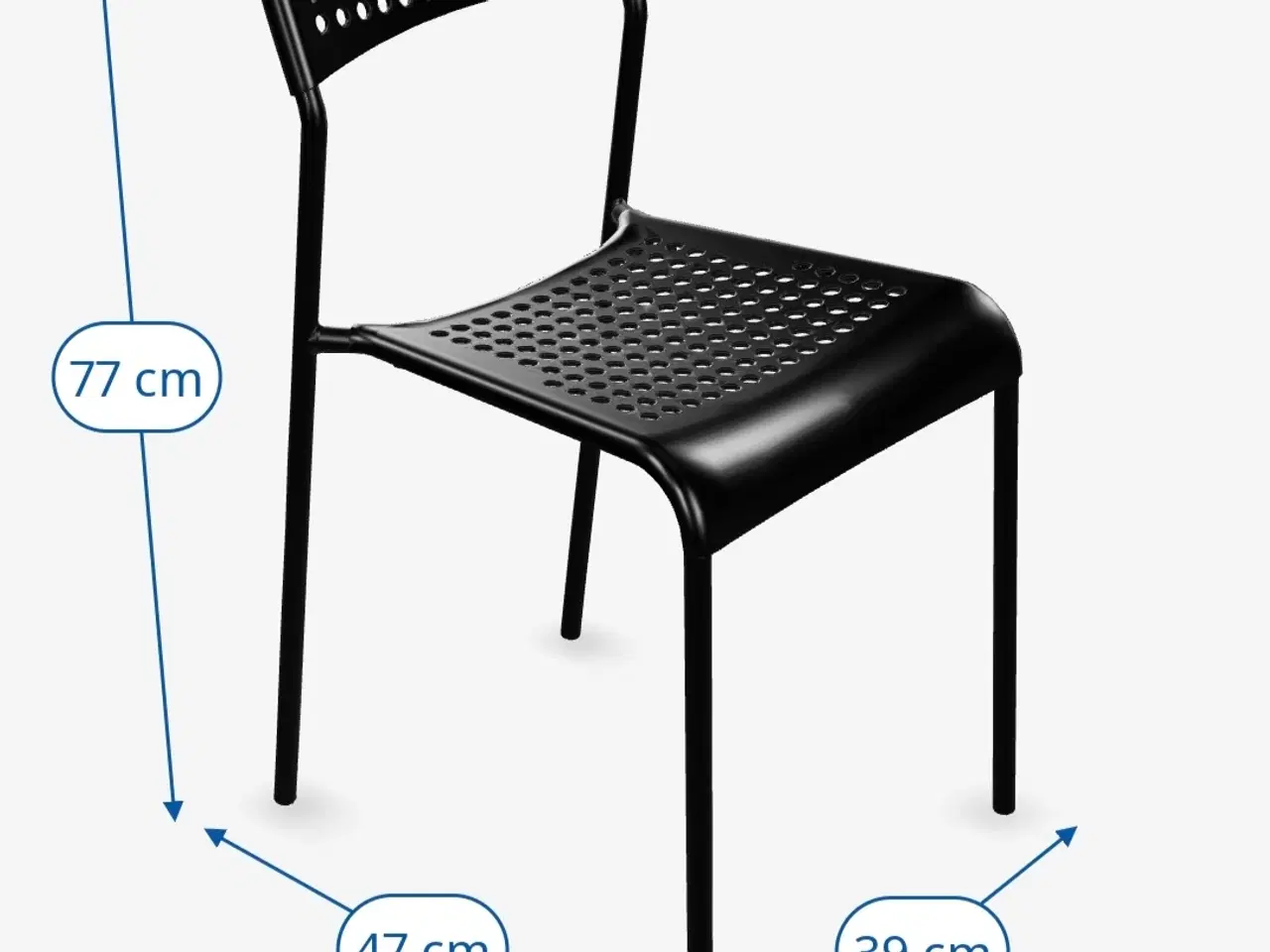 Billede 2 - IKEA ADDE stol x 2