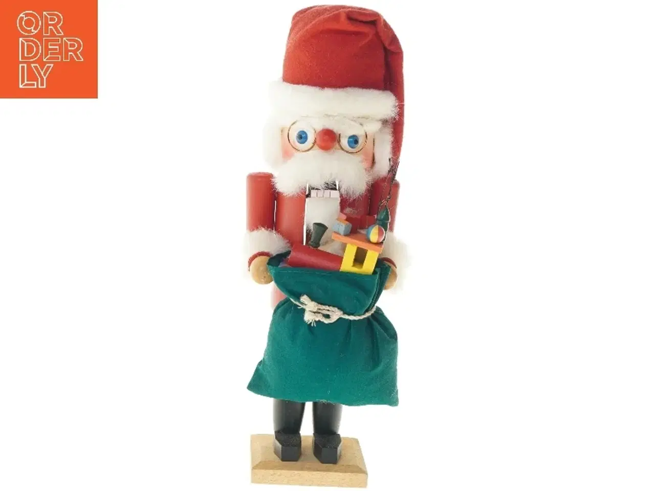 Billede 1 - Julemand nøddeknækker (str. 39 cm)